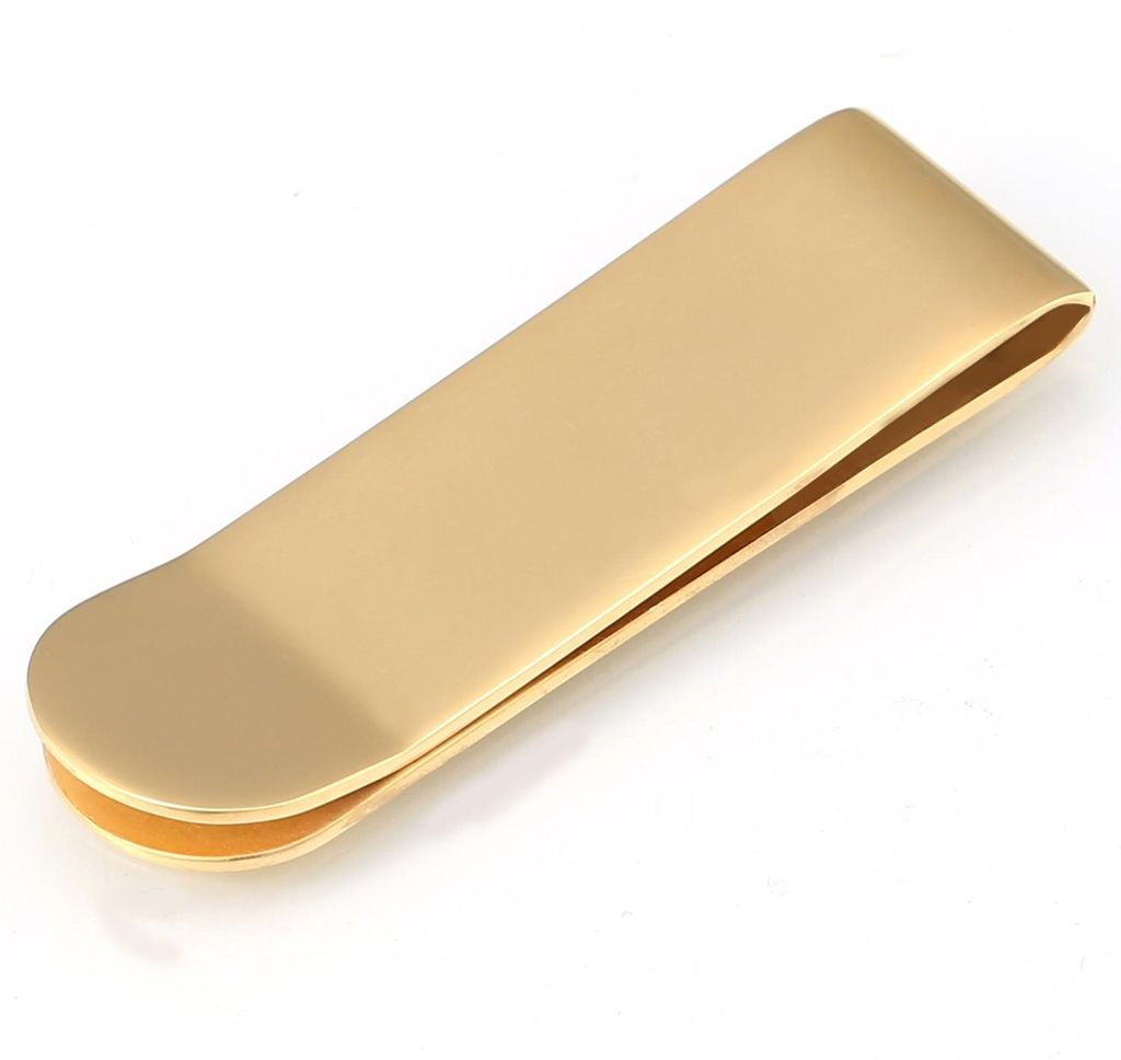 DonDon® Herren Geldscheinklammer Goldschein Produktbild 