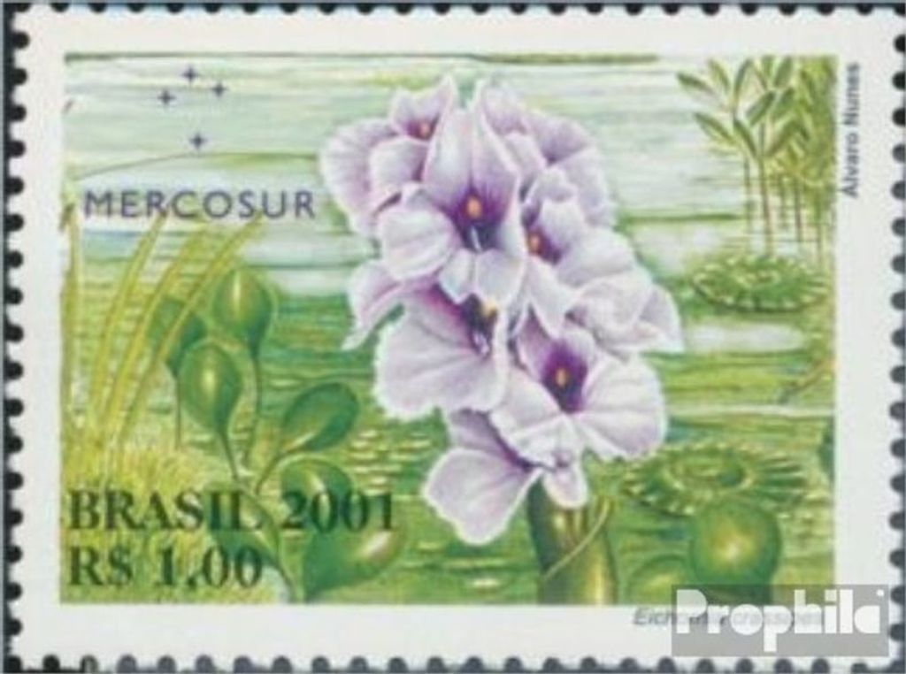 Briefmarken Brasilien 2001 Mi 3216 (kompl.Ausg.) postfrisch Produktbild 