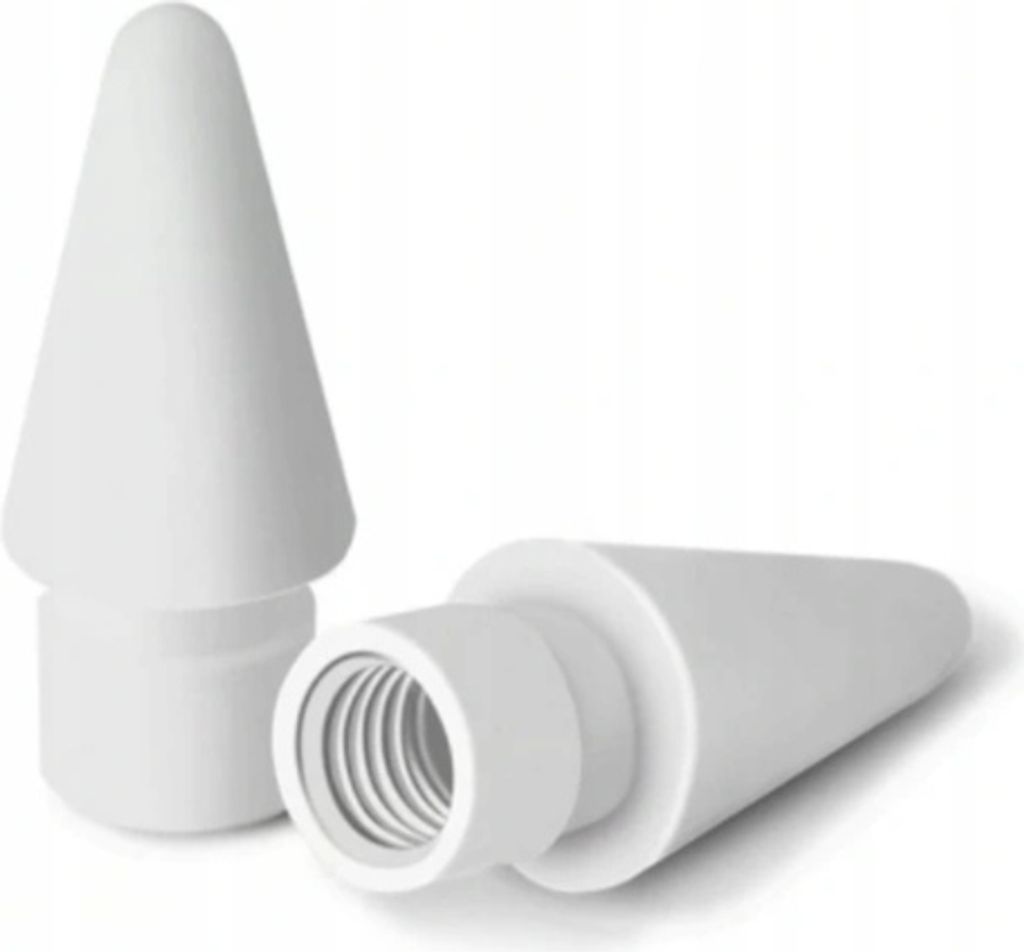 QIKTECH Ersatzspitze für Apple Pencil 1. und 2. Generation PENCIL Tips iPad (Weiß)