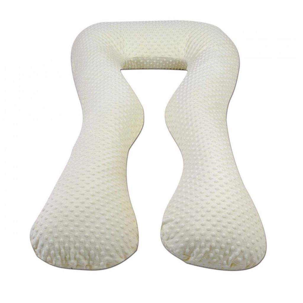 Schwangerschafts-/Stillkissen U-Form Creme