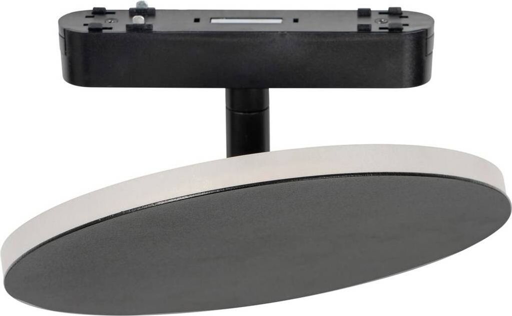 Lindby LED-Schienenlampe Lumaro, schwarz, Alu, 48V, dimmbar