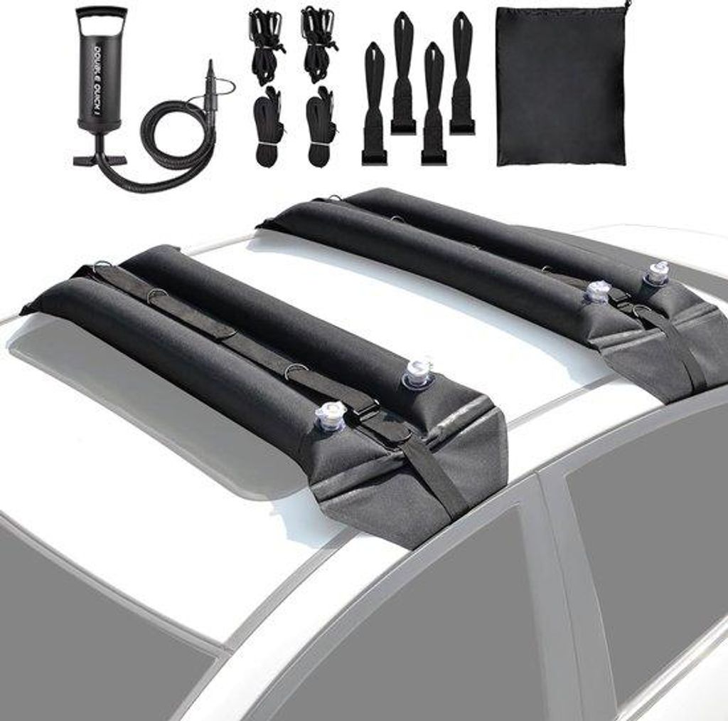 Aufblasbare Autodachträger, schnell montierbar, für Kajaks, Boote, Gepäck, Camping
