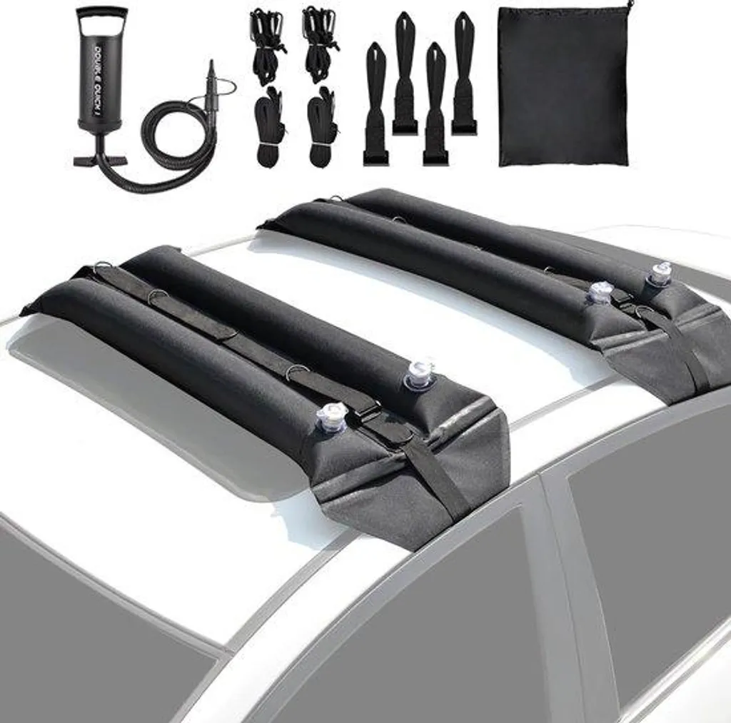 Galerie de toit souple et amovible pour transport de bateau et camping