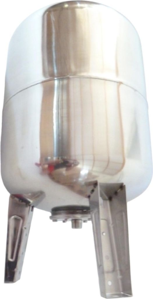 CHM GmbH 100 L Membrankessel vertikal, Edelstahltank, Druckkessel 8 Bar