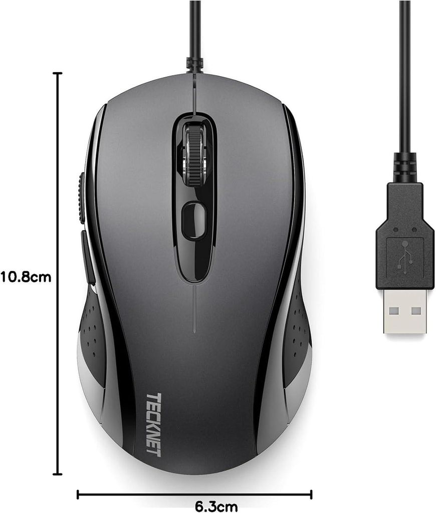 Souris avec câble, 6400DPI Optical Business Mouse Image du produit 