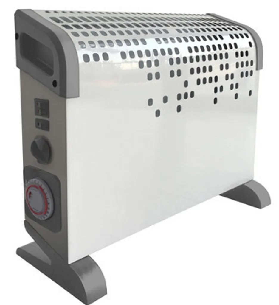 Chauffage d'Appoint Ardes 2000W avec Thermostat Réglable Blanc Indoor