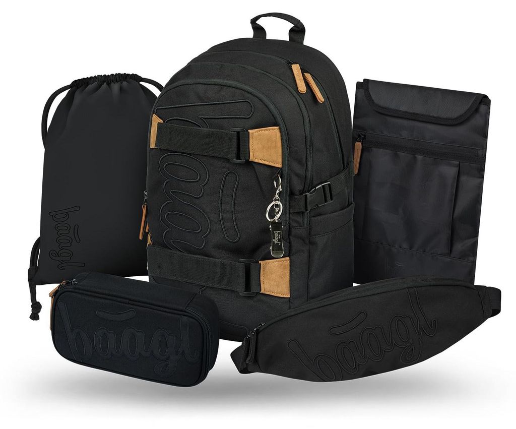 Ensemble de sac à dos scolaire Baagl pour garçons, 5 Image du produit 