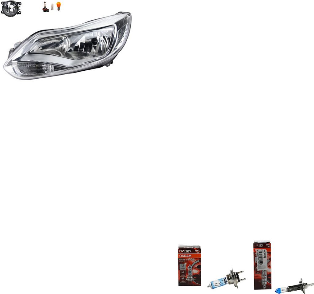 Scheinwerfer + Osram Night Breaker Laser passend für Ford Produktbild 