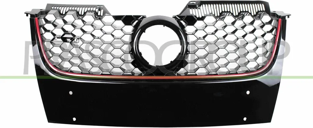 Grille de Calandre Extérieure Noire pour Volkswagen Golf V type 1K1