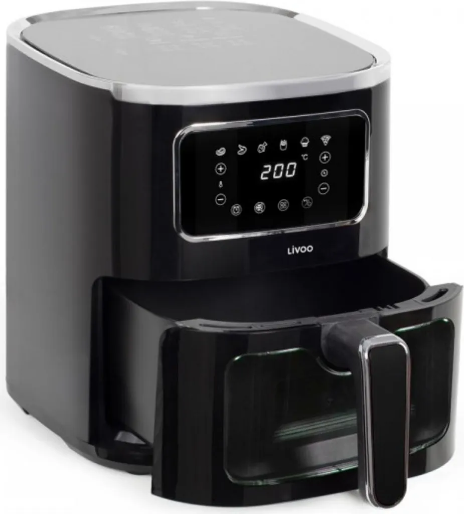 Friteuse sans huile Livoo 5L - Cuisinez sans Odeur et avec moins de Gras - 5