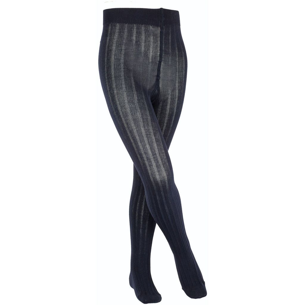 FALKE Classic Rib Strumpfhose Kinder darkmarine 80-92
