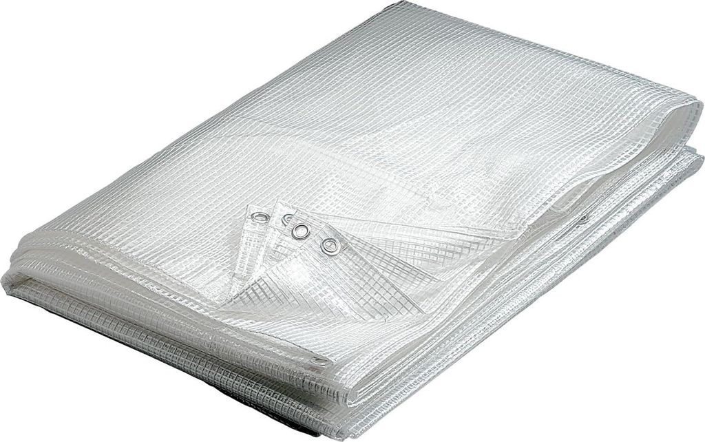 Transparentes Tarpaulin 80 g/m² 4 x 6 m