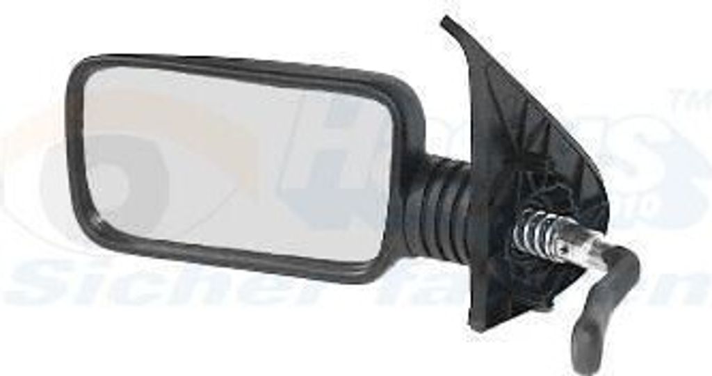 VAN WEZEL 1758804 Außenspiegel Seitenspiegel Rechts für FIAT CINQUECENTO (170) Konvex