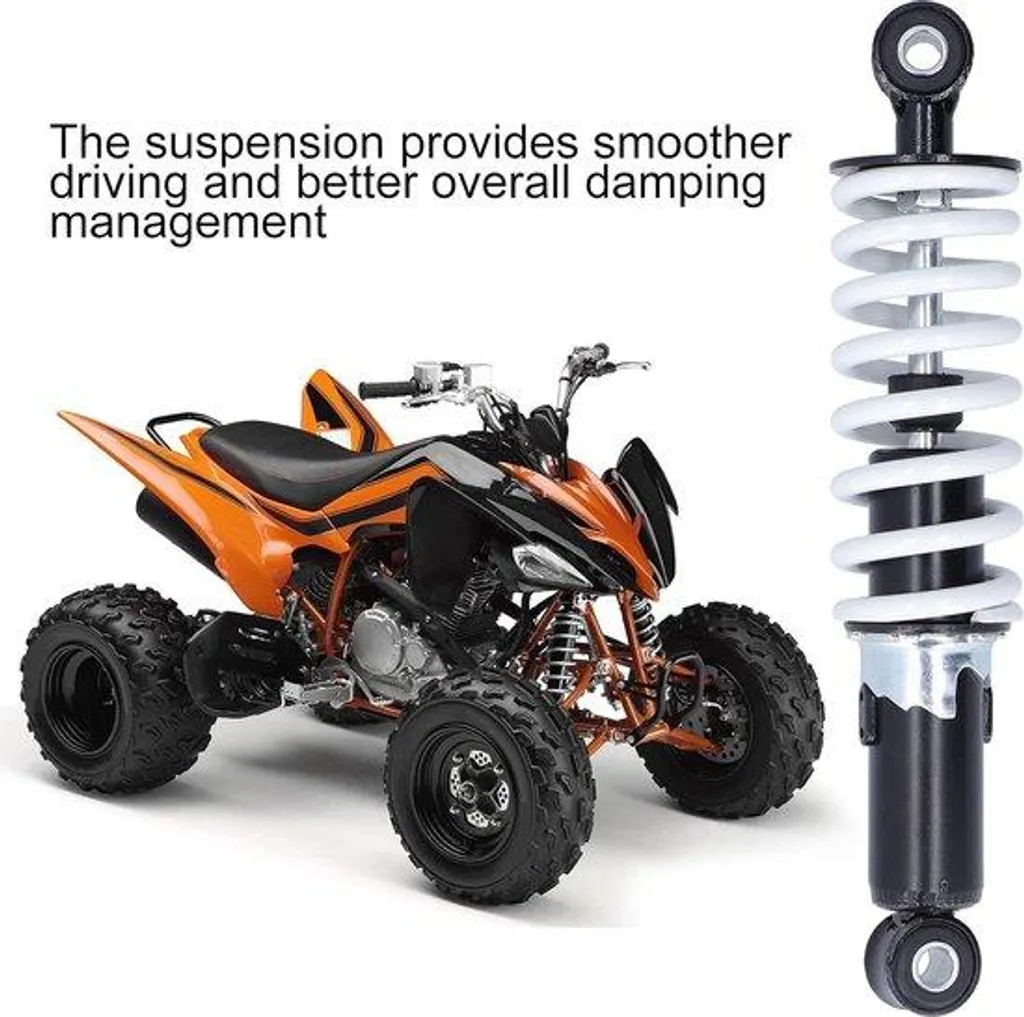 Amortisseur de vélo 250mm pour remplacer suspension VTT et sport inox