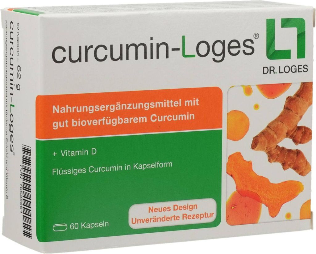 CURCUMIN-LOGES Kapseln 60St PZN 10536664 Produktbild 