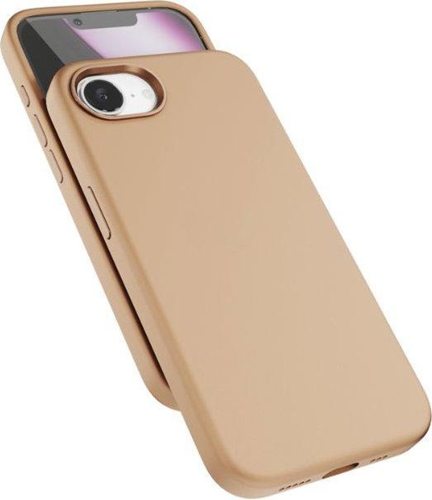 Epico Mag Silikon Pro iPhone 16e Abdeckung - Desert Titanium