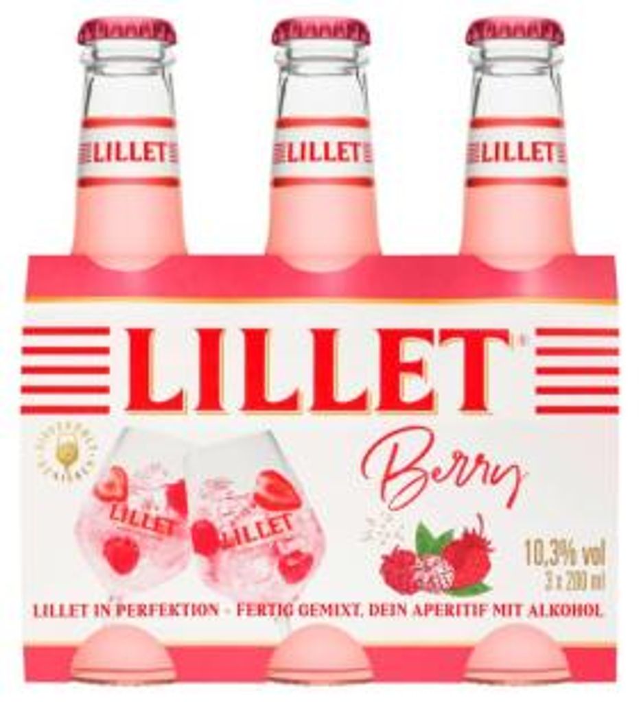 Lillet Berry 10.3% vol. 3 x 0,2 L Obrázok produktu 