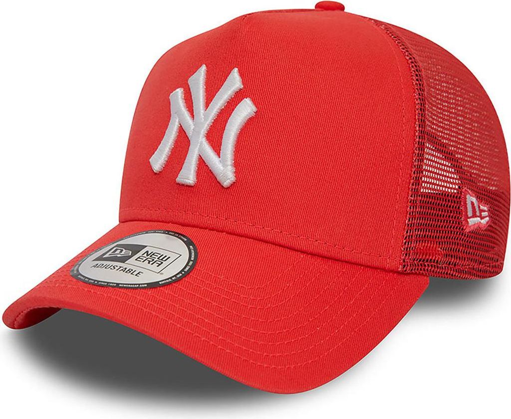 New Era Trucker Cap New York Yankees League Essential red