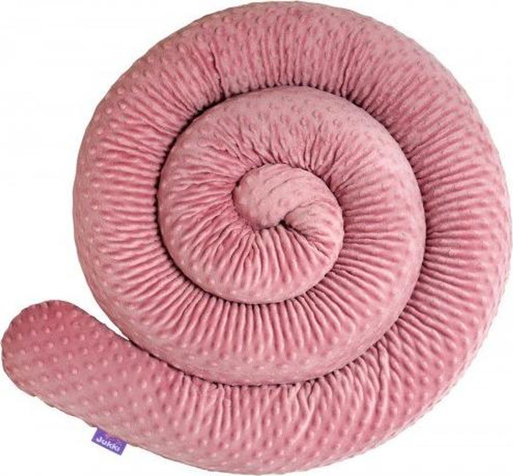 Old Rose Minky schlange Bettumrandung 300cm Produktbild 