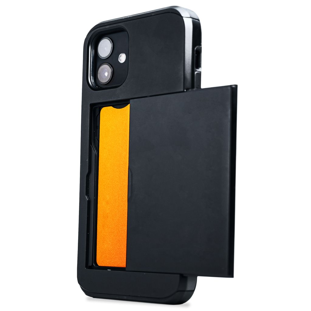 R2B Hülle mit Kartenhalter für 12 + 12 Pro Inklusive Displayschutzfolie