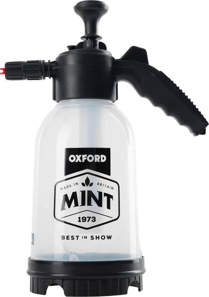 Mousseur manuel Oxford Snow Foam 2L avec buse réglable et pompe MINT