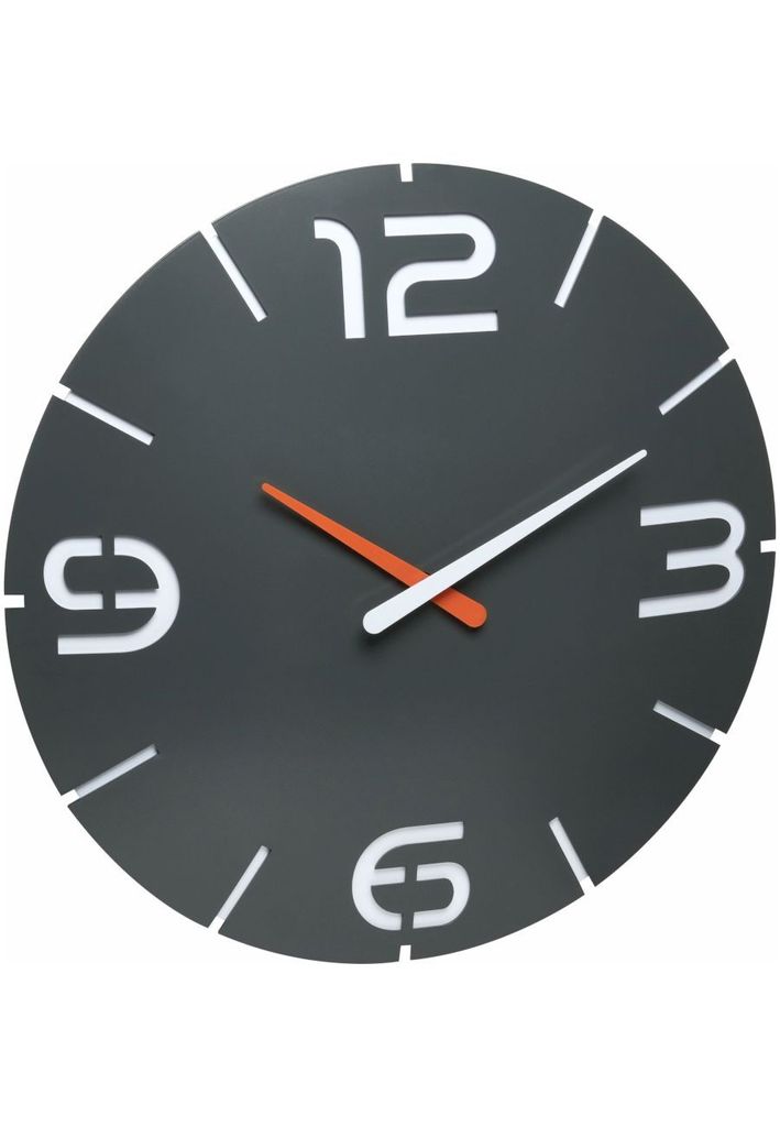 Hama Orologio Da Parete Radiocomandato In Stile Orologio Da Stazione Ferroviaria Impostazione Automatica Dell Ora 30 Cm Di Diametro Colore Argent 92957609