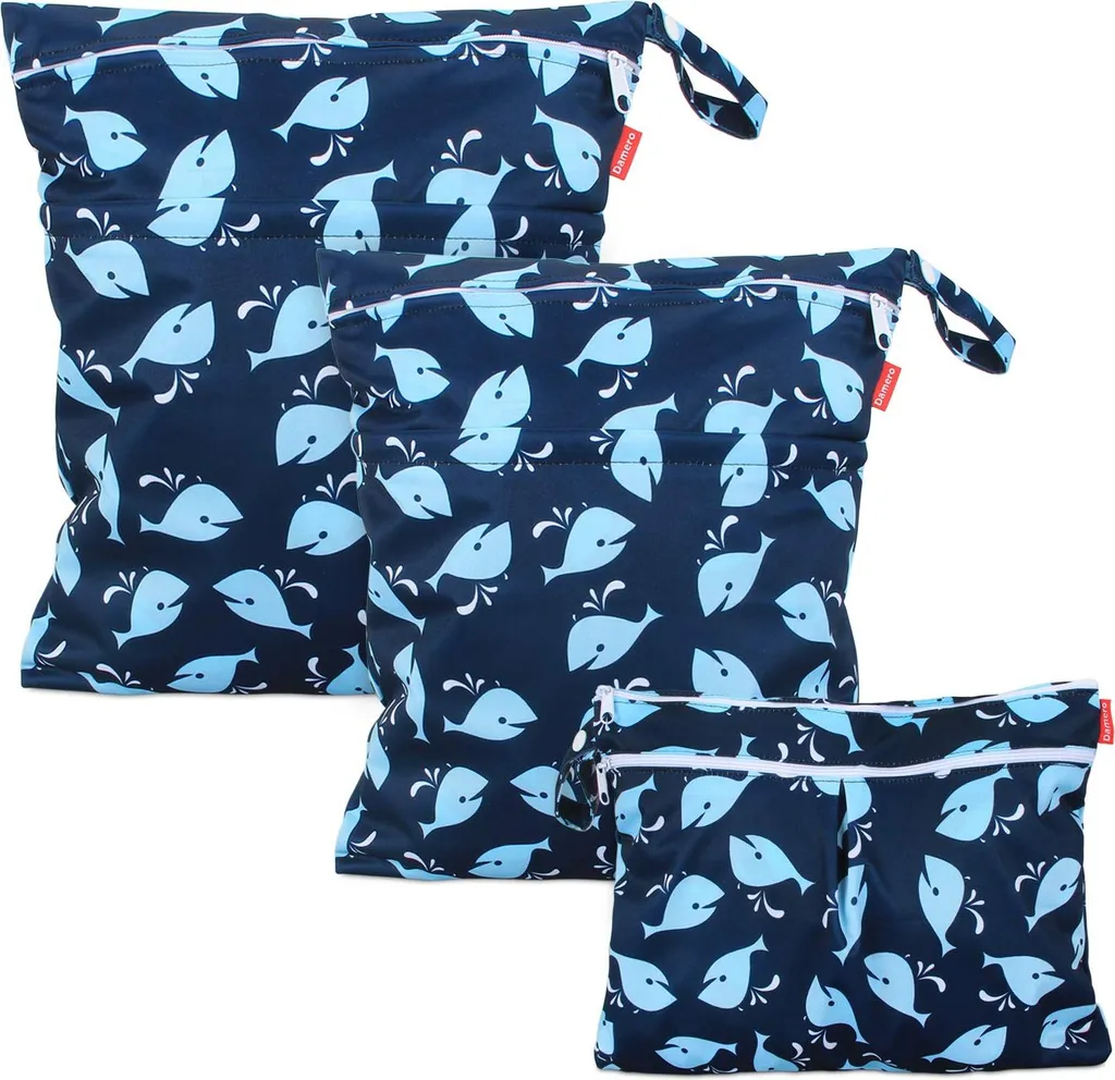 Sac de rangement pour couches et linge sale de bébé étanche et lavable
