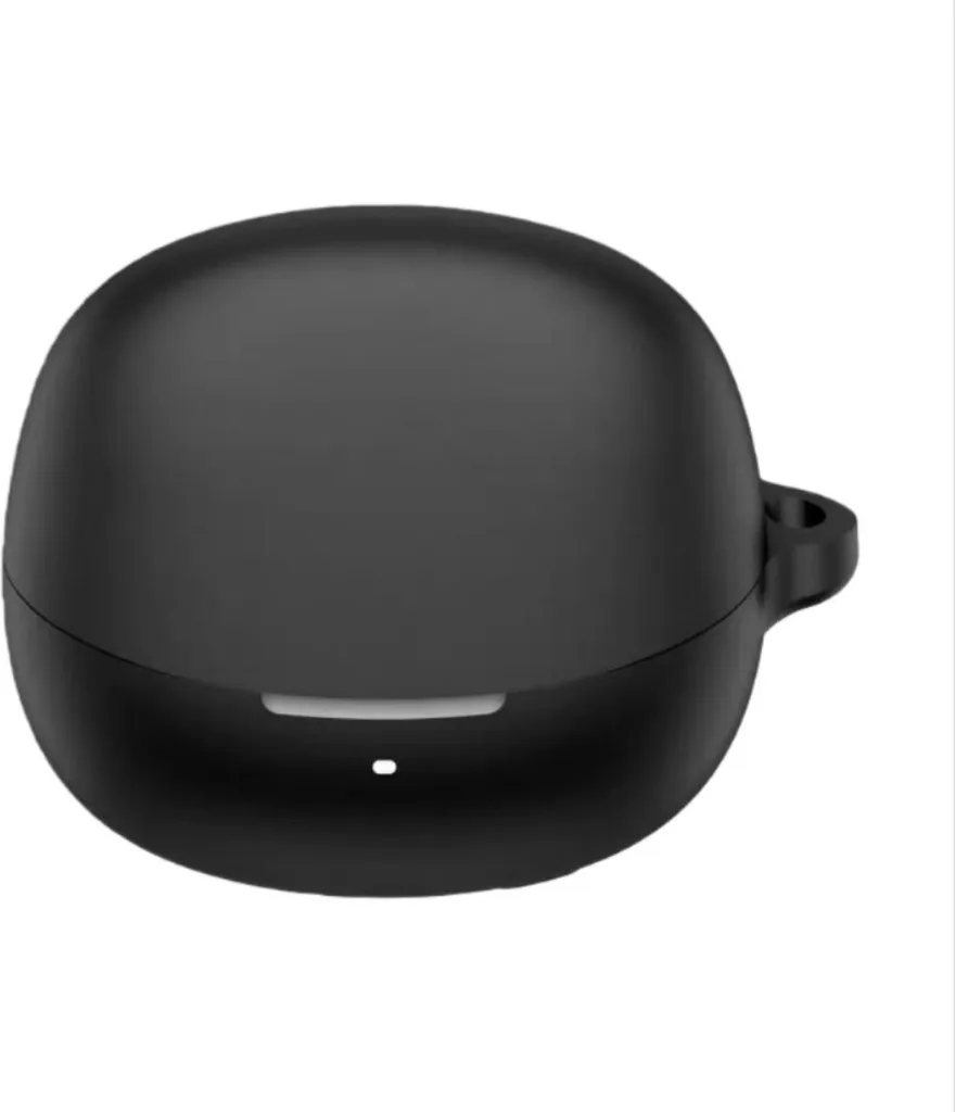 INF Schutzhülle aus Silikon für QCY MeloBuds N60 - Stoßfest & Staubdicht Schwarz