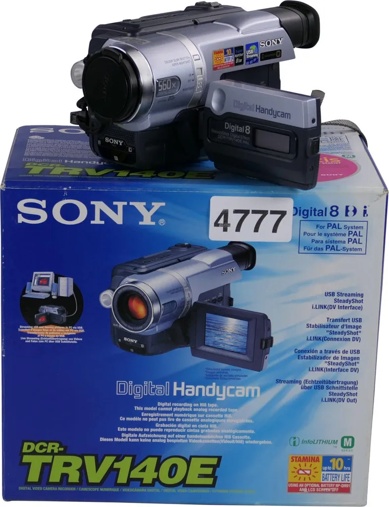 Caméscope Numérique Sony DCR-TRV140E Digital8 avec Vision Nocturne - 2