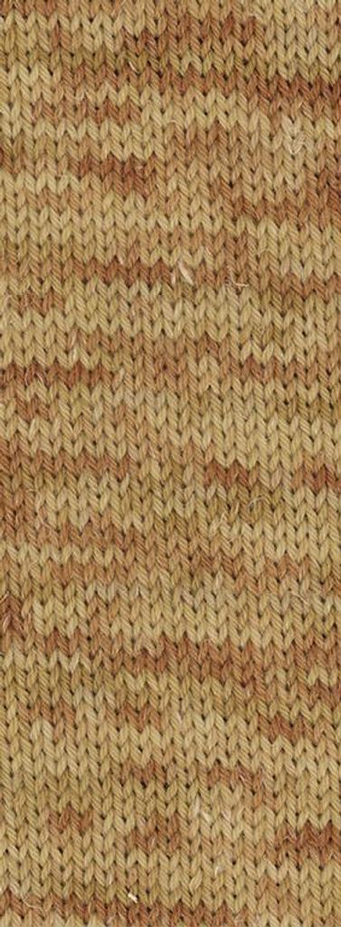Lana Grossa - Slow Wool Canapa Hand-Dyed 0105 sandgelb camel orangebraun