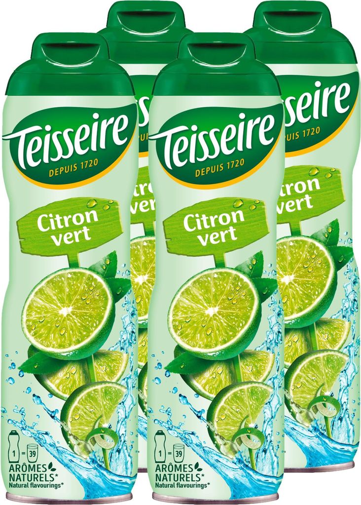 Teisseire Getränke-Sirup Lime/Limette 600ml - Intensiv im Produktbild 