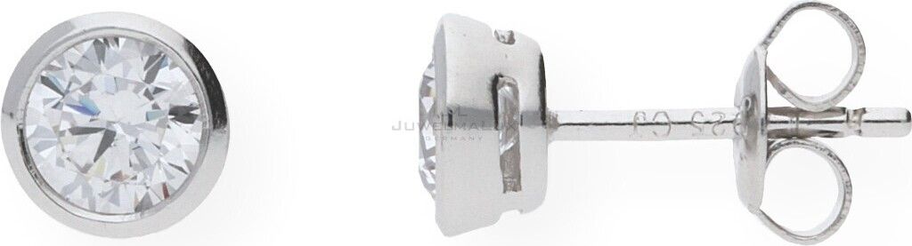 JuwelmaLux Ohrstecker 925 Silber mit Zirkonia JL10-06-0354