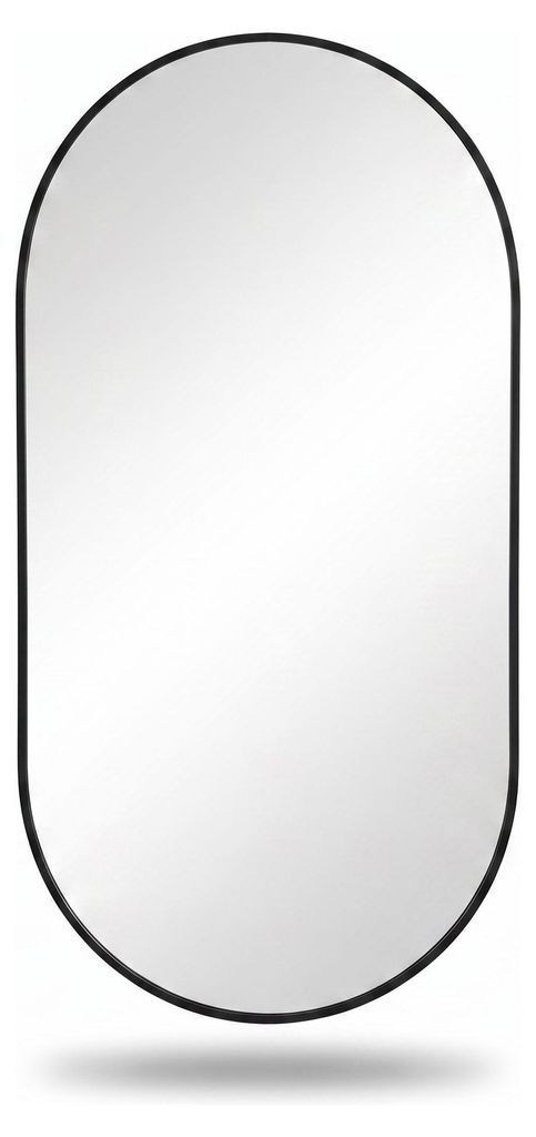 SensaHome – Ovaal spiegel voor de badkamer – zware frame – Productafbeelding 