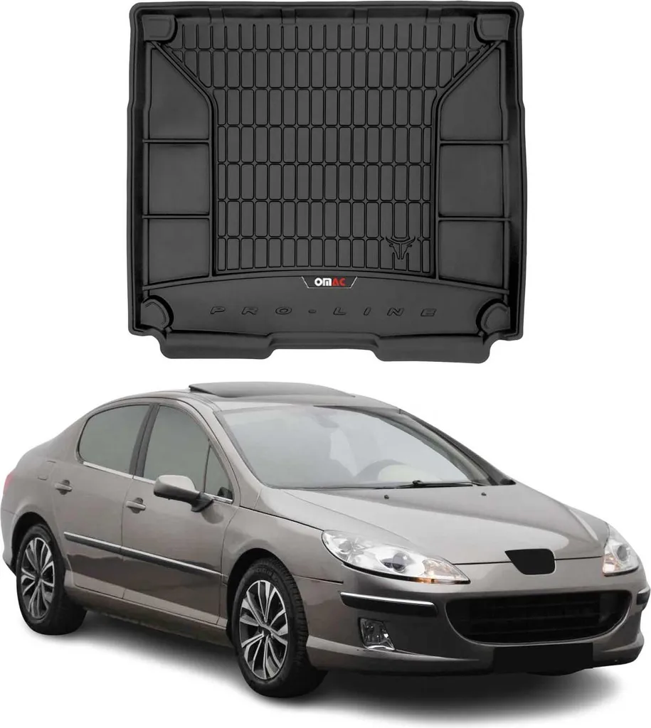 Tappeto Bagagliaio Peugeot 407 Station Wagon 2004-2011 OMAC TPE Nero