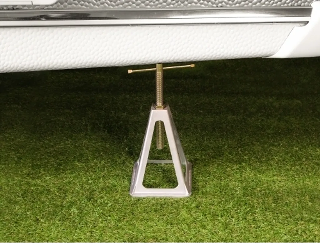 Lot de 4 béquilles en aluminium 3600kg pour stabiliser votre caravane