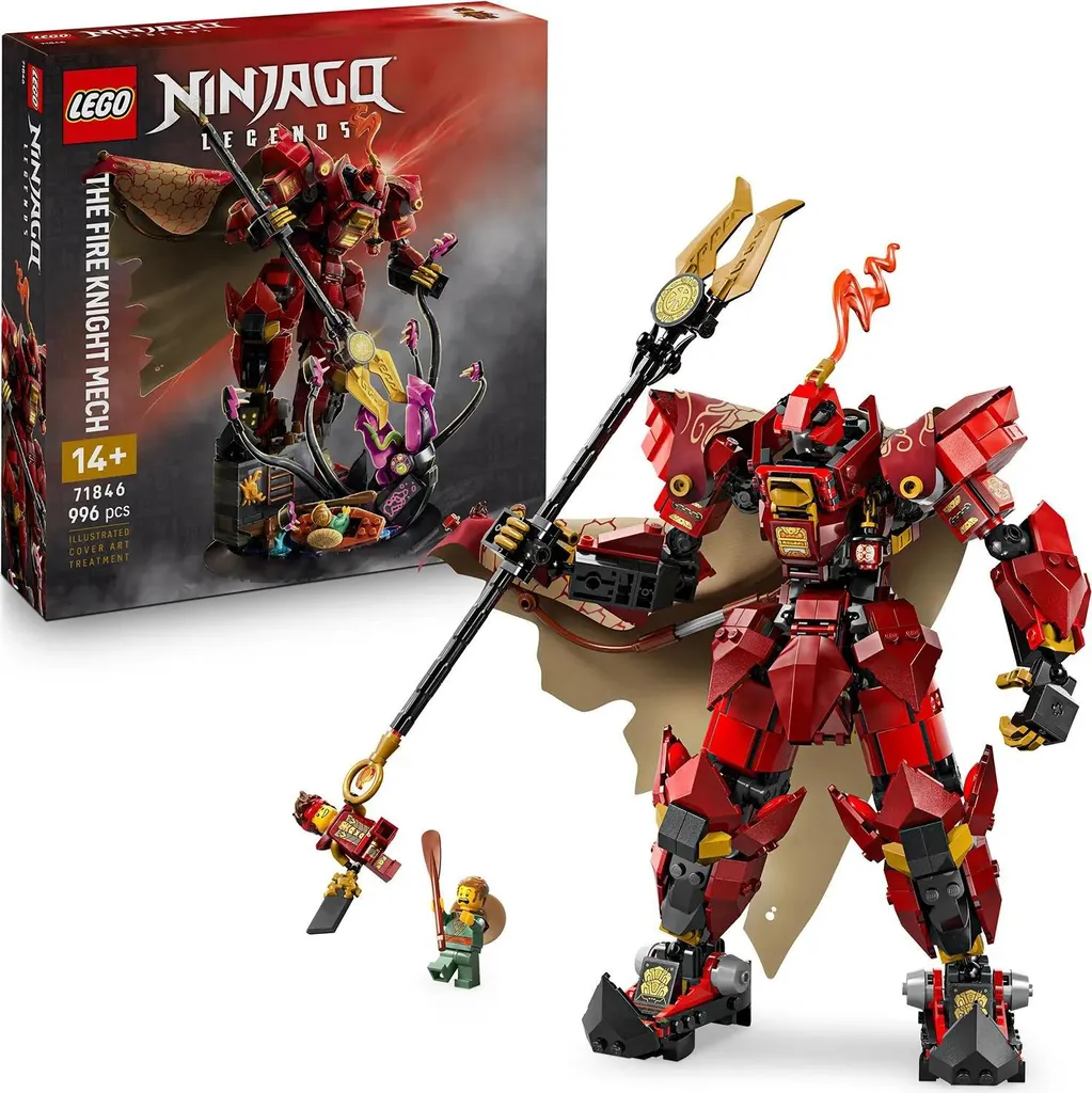 LEGO Ninjago 71846 Le Robot Chevalier de Feu avec Kai