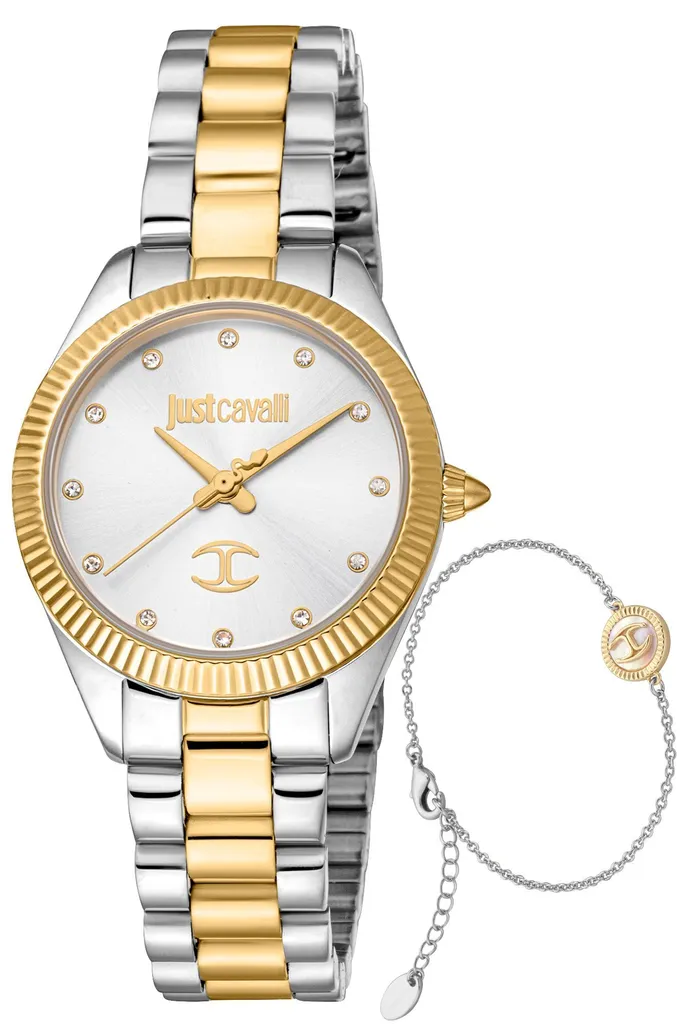 Just Cavalli Pacentro JC1L267M0085 Orologio Donna Acciaio e Oro