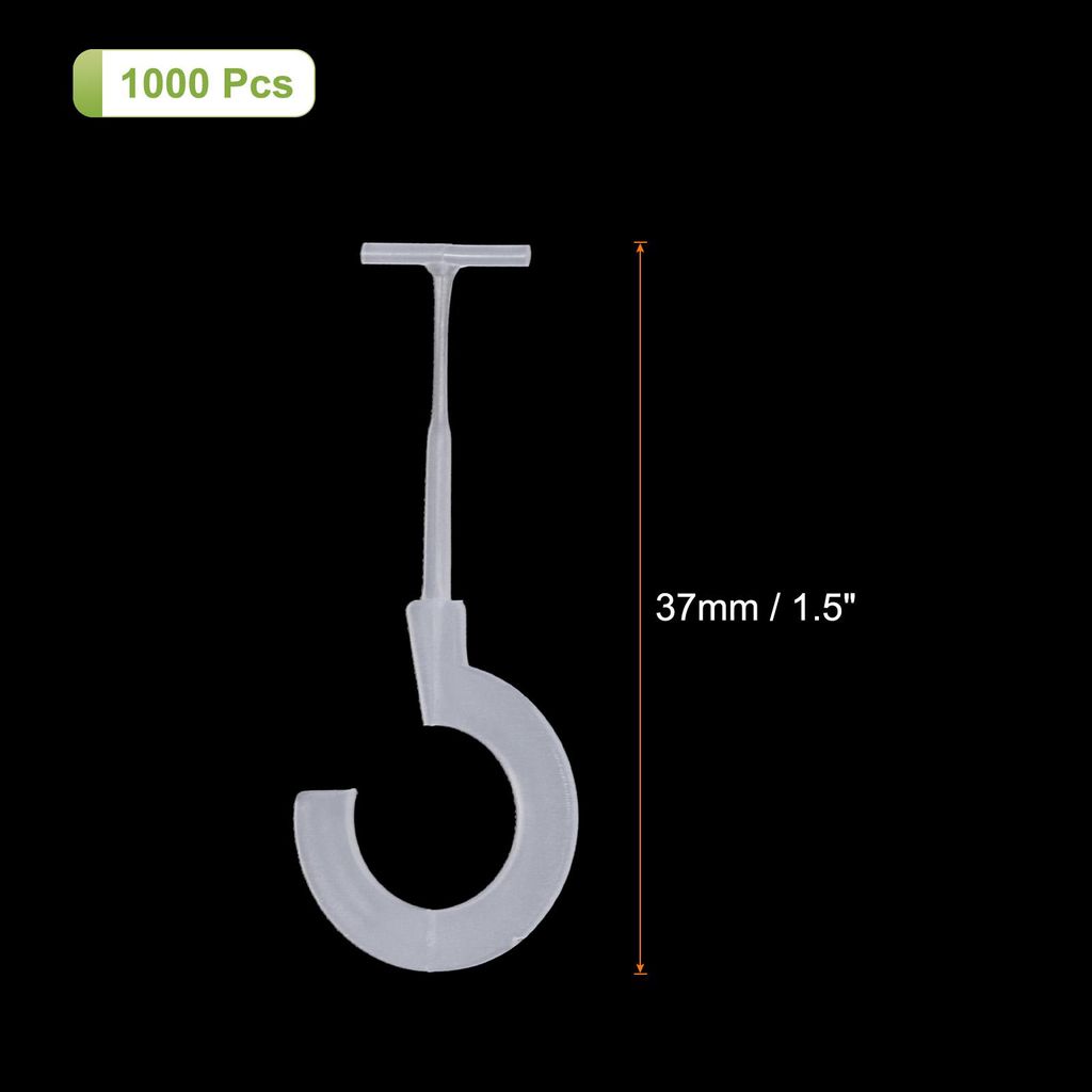 1000 Stš¹ck Heftf?den fš¹r Etikettierpistole Standard, 15mm Tag Pins aus Kunststoff fš¹r Karton Etiketten mit Loch, Etikettierung von Kleidun...