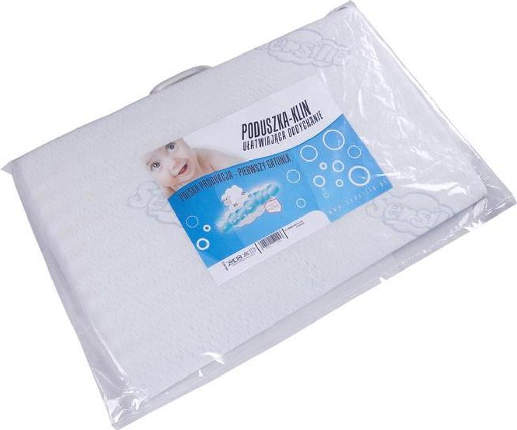 Cuscino per bambini - Sensillo bianco 59x37 cm Immagine del prodotto 