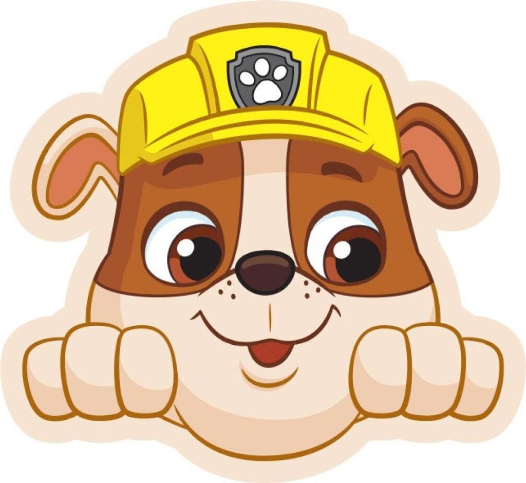 Cuscino Paw Patrol Rubble 40x37cm - Cuscino decorativo in Immagine del prodotto 