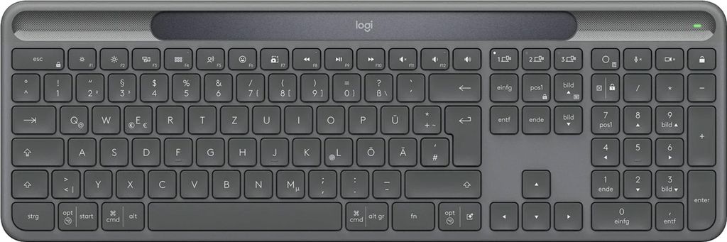 Logitech Signature Slim Solar + K980 for Business, Volle Produktbild 
