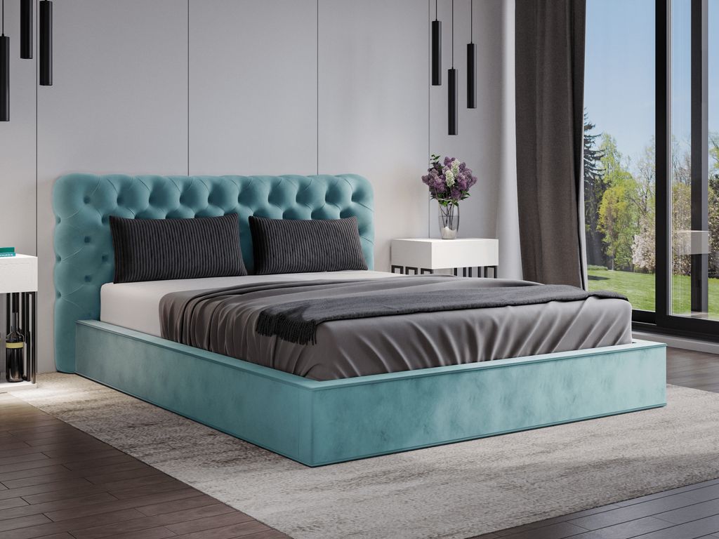 GRAINGOLD Chesterfield Polsterbett 160x200 cm | Kaufland.de