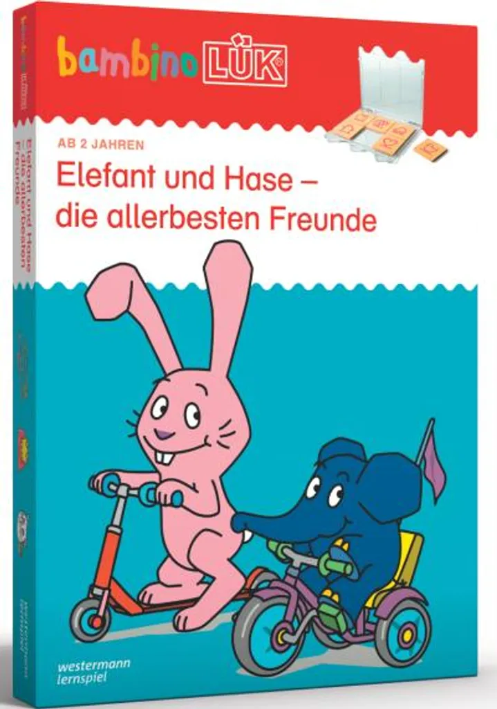 Kit bambinoLÜK L'éléphant et le lapin : jeu éducatif pour les petits
