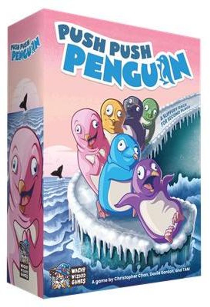Asmodee Push Push Penguin, Brettspiel, 6 Jahr(e), 15 min