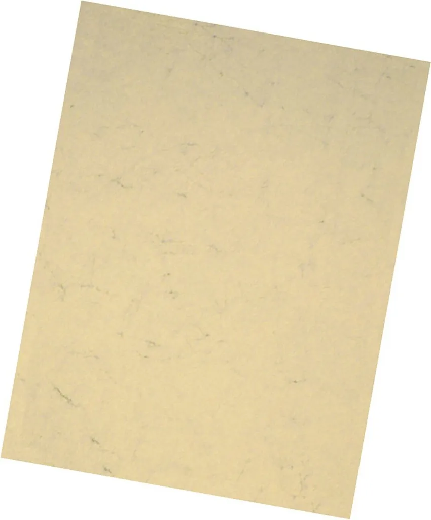 Papier parchemin A4 110g Chamois Folia - Papier de création structuré