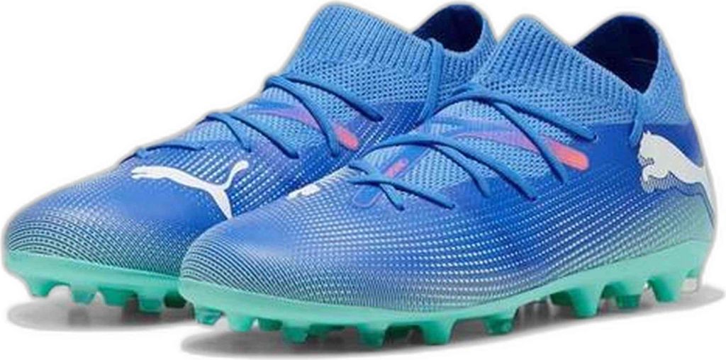 PUMA FUTURE 7 MATCH MG Jr Bluemazing-PUMA White-Elec 36