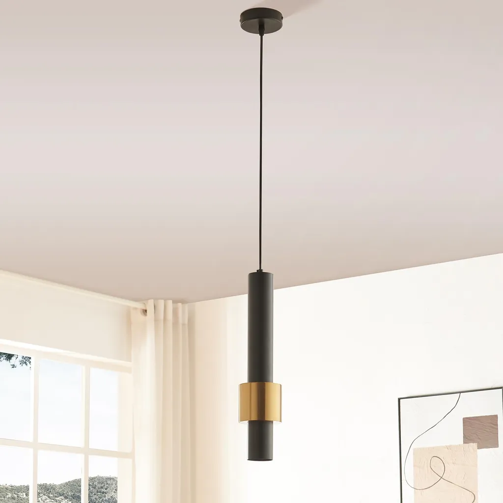 Lampada Lulled Nero Oro: Illumina i Tuoi Sogni di Design