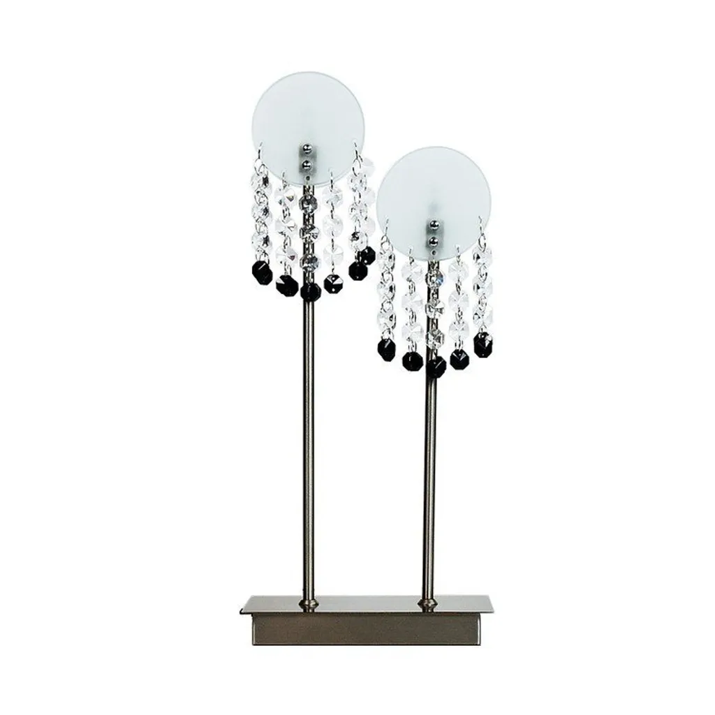 Lampe de table LUXOR chromée-blanche 2xG4 35x16 cm par Candellux
