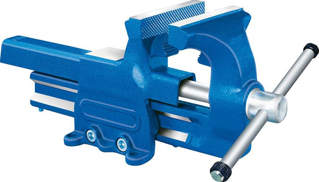 FORMAT Parallelschraubstock mit Ambossfläche 180 mm, Ausführung:Mit Ambossfläche, Gewicht:5,0 kg, Backenbreite:100 mm, Spannweite:125 mm, Spannt...