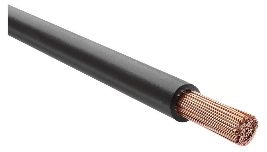Cavo HELU H07V-K 1X16mm² BK (nero) Conduttore singolo PVC Immagine del prodotto 